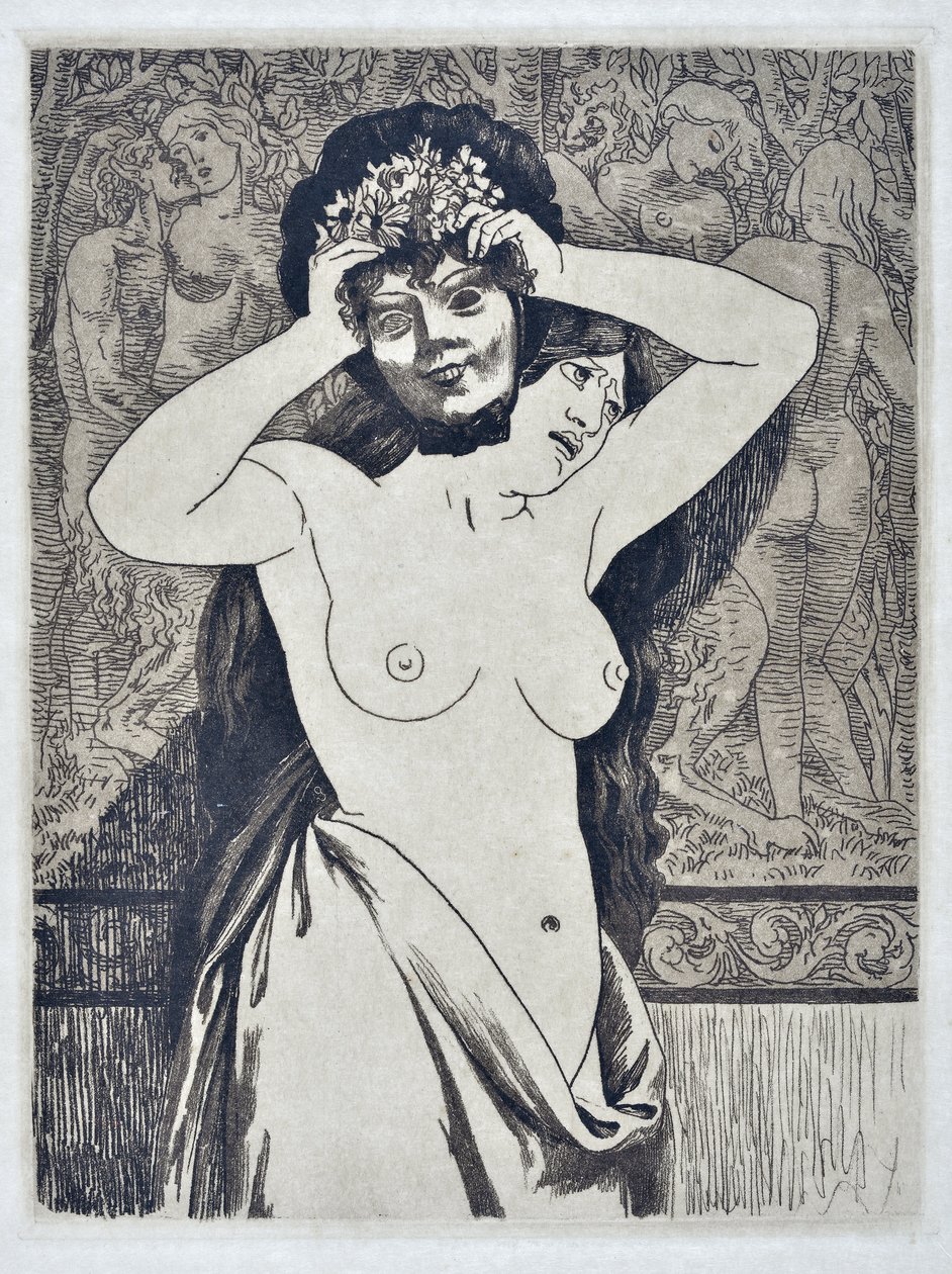 Masken (ritning) av Valère Bernard