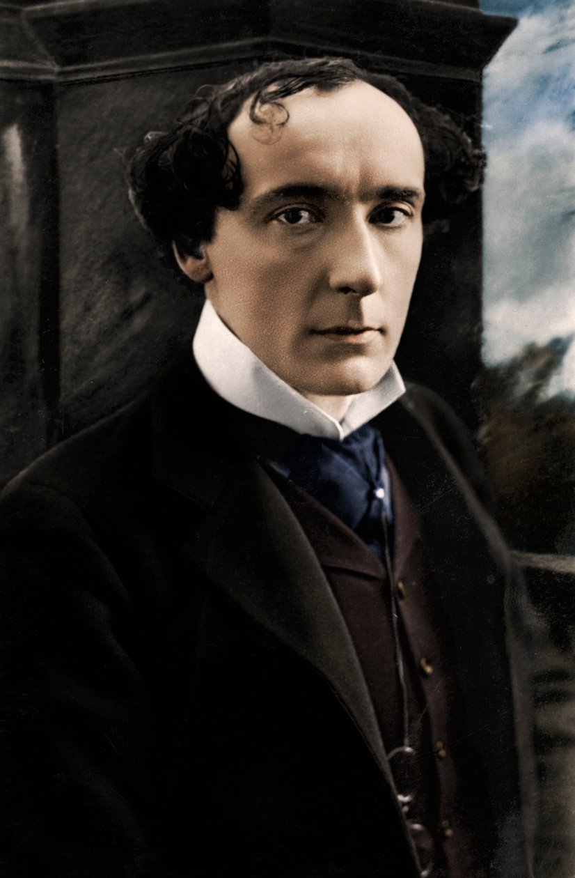 Harry Brodribb Irving 1870-1919, engelsk skådespelare, tidigt 1900-tal av Vandyk