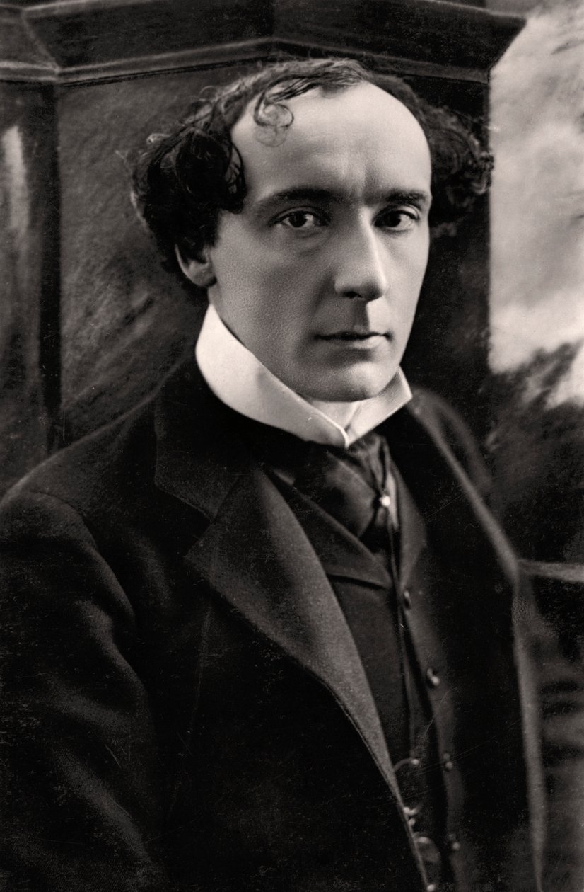 Harry Brodribb Irving 1870-1919, engelsk skådespelare, tidigt 1900-tal. av Vandyk
