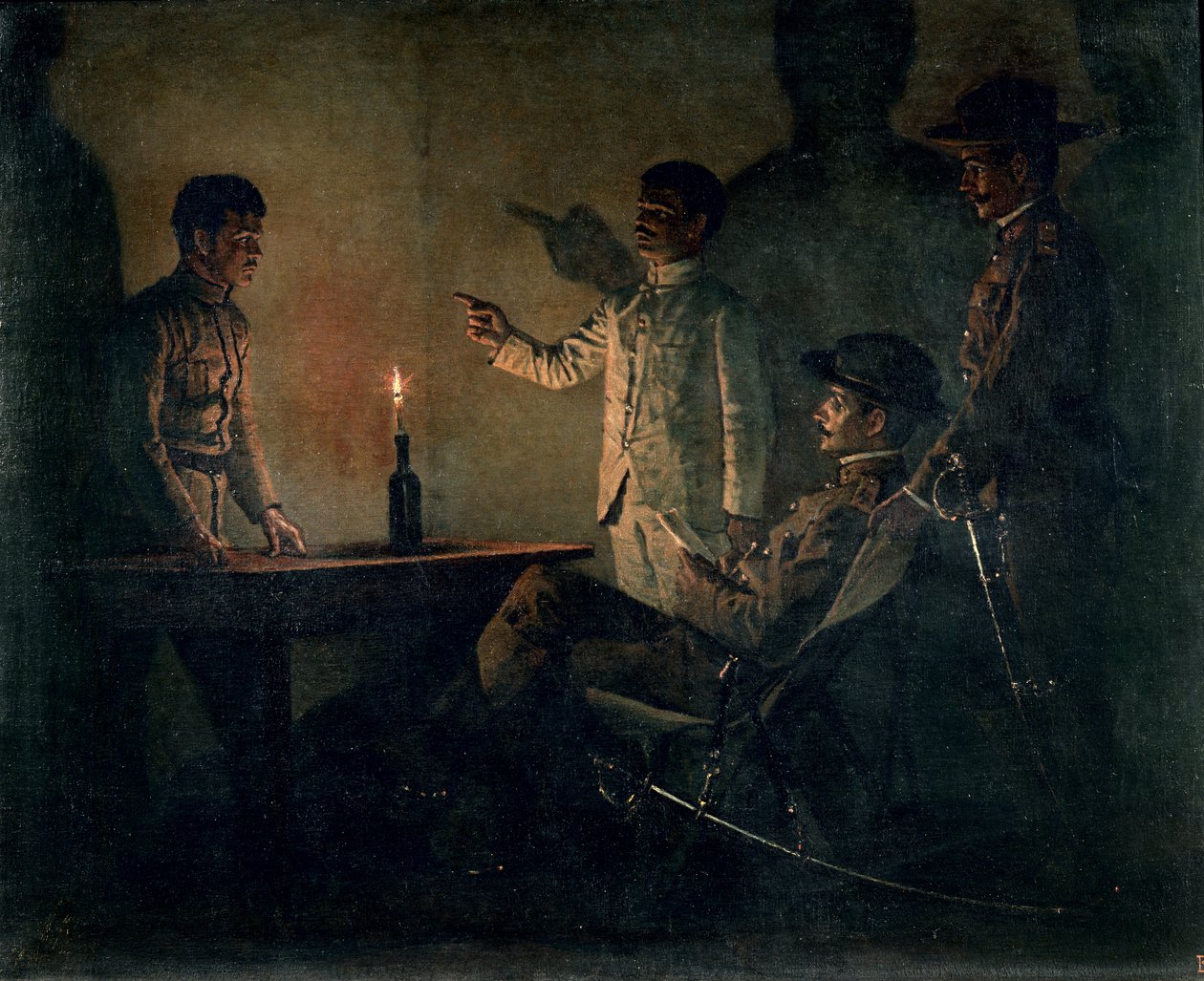 Förhör med en desertör av Vasili Vasilievich Vereshchagin