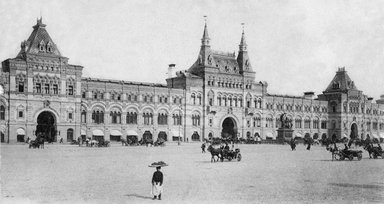 Moskvavaruhuset sent 1800-tal tidigt 1900-tal av Vasili Vasilievich Vereshchagin