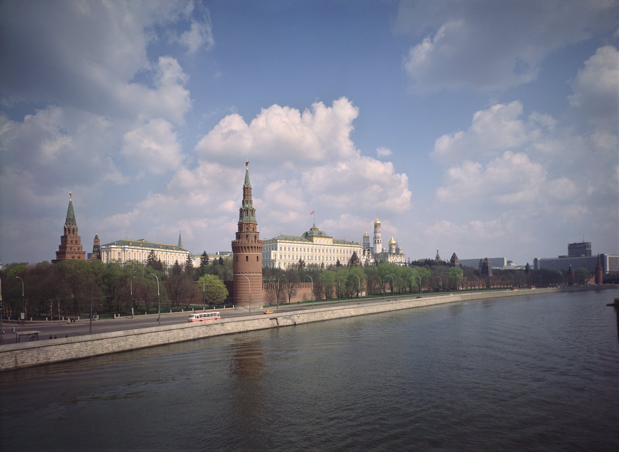 Stora Kremlpalatset vid Moskvafloden, 1767-1775 av Vasili Ivanovich Bazhenov