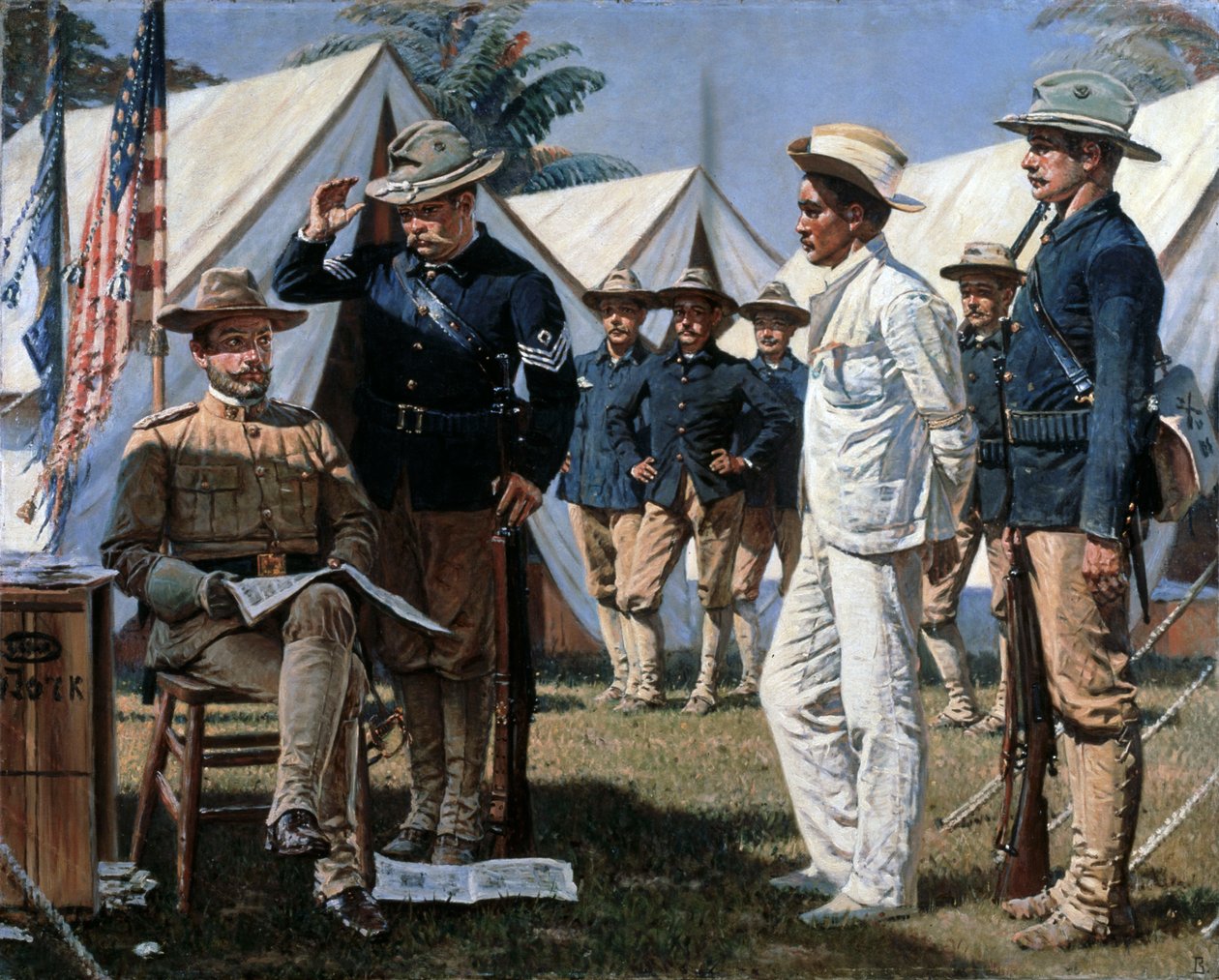 En spion, 1901 av Vasili Vasilievich Vereshchagin