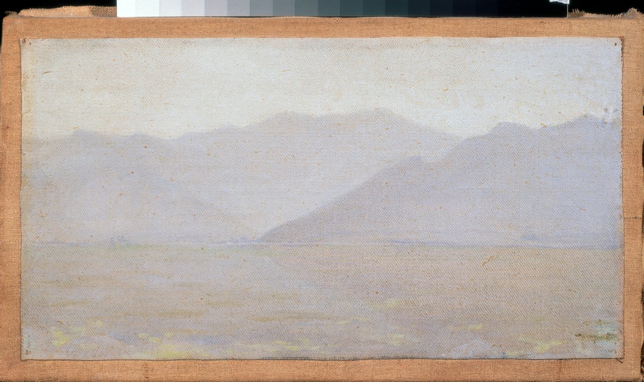 Morning in Kashmir (Indien) - Målning av Vasili Vasilyevich Vereshchagin (Vassili Vereshchagin) (1842-1904), olja på duk av Vasili Vasilievich Vereshchagin