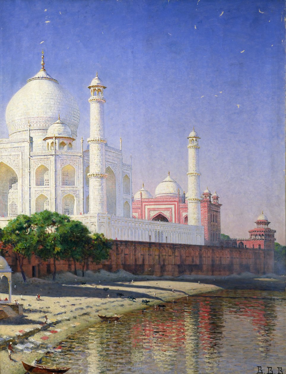 Taj Mahal (olja på duk) av Vasili Vasilievich Vereshchagin