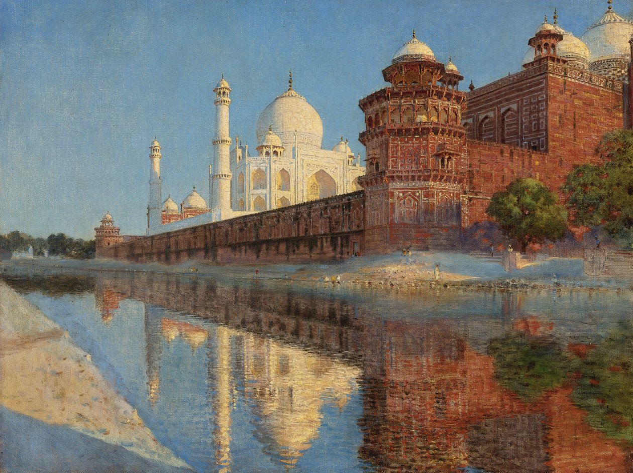 Taj Mahal. Kväll av Vasili Vasilievich Vereshchagin