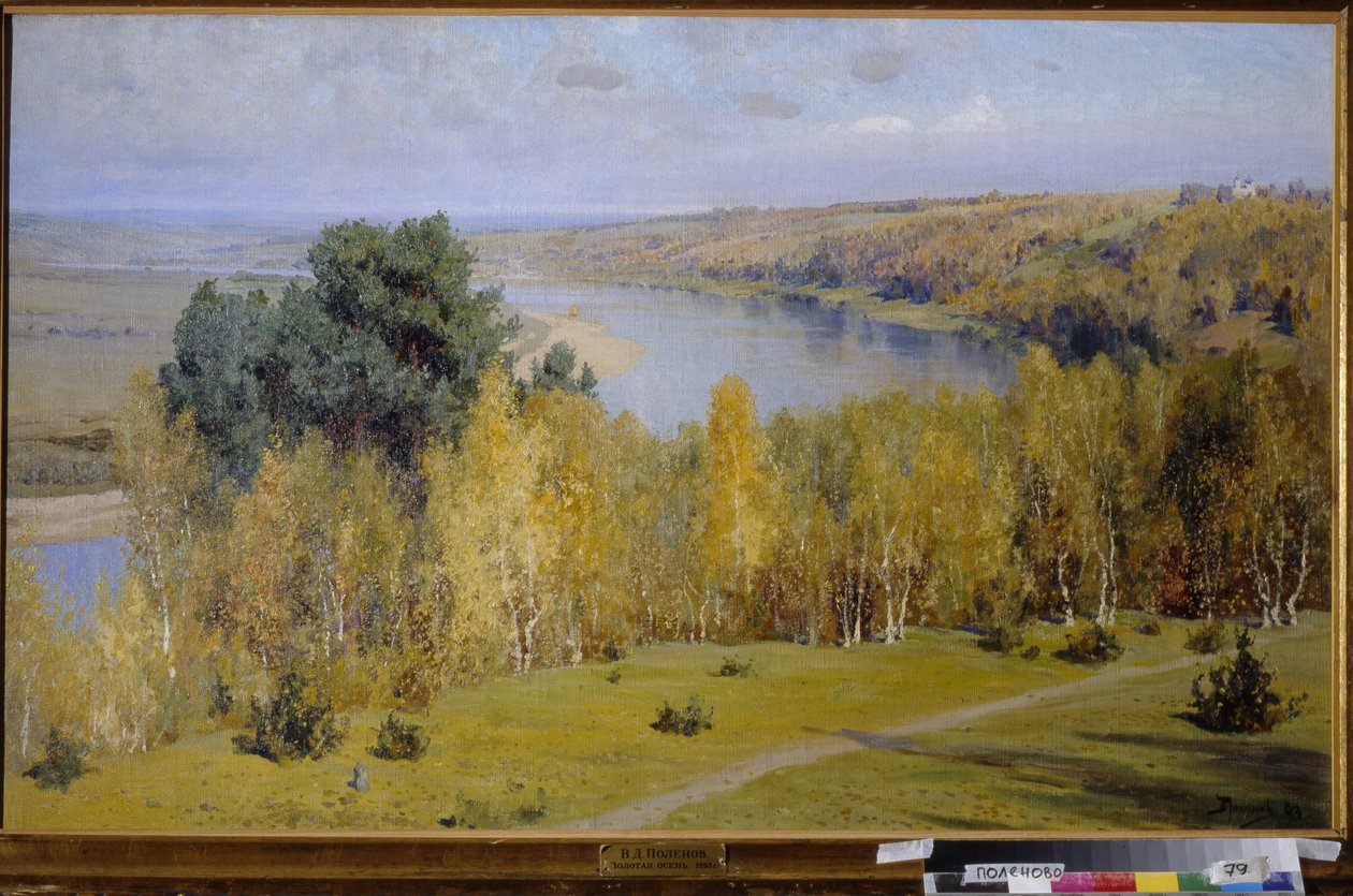 Gyllene hösten, 1893 av Vasilij Dmitrievich Polenov