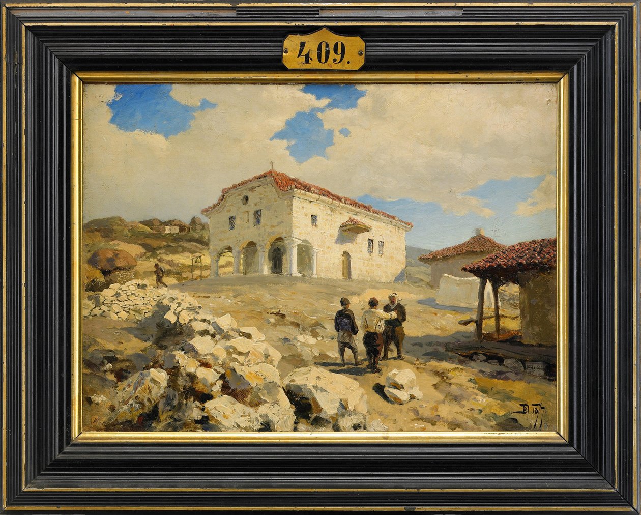 En kyrka på Balkan, 1877 av Vasilij Dmitrievich Polenov