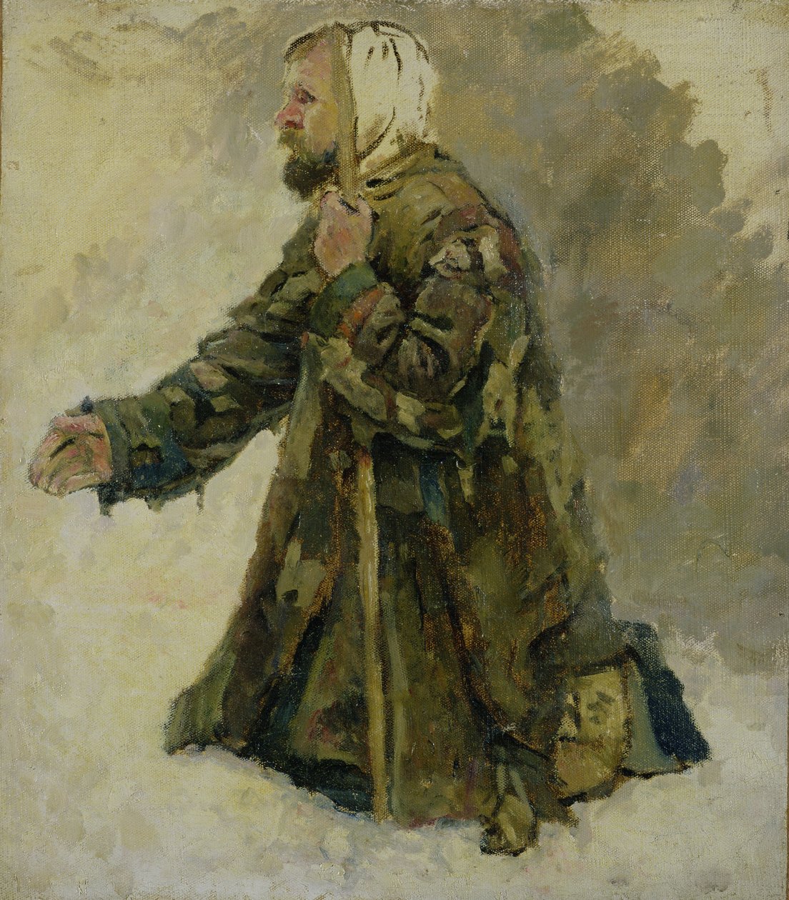 Guds dåre på knäna av Vasilij Ivanovic Surikov