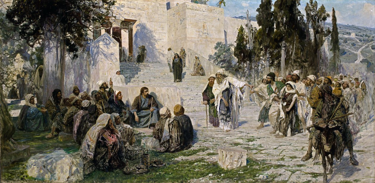 Den som är utan synd... av Vasily Polenov