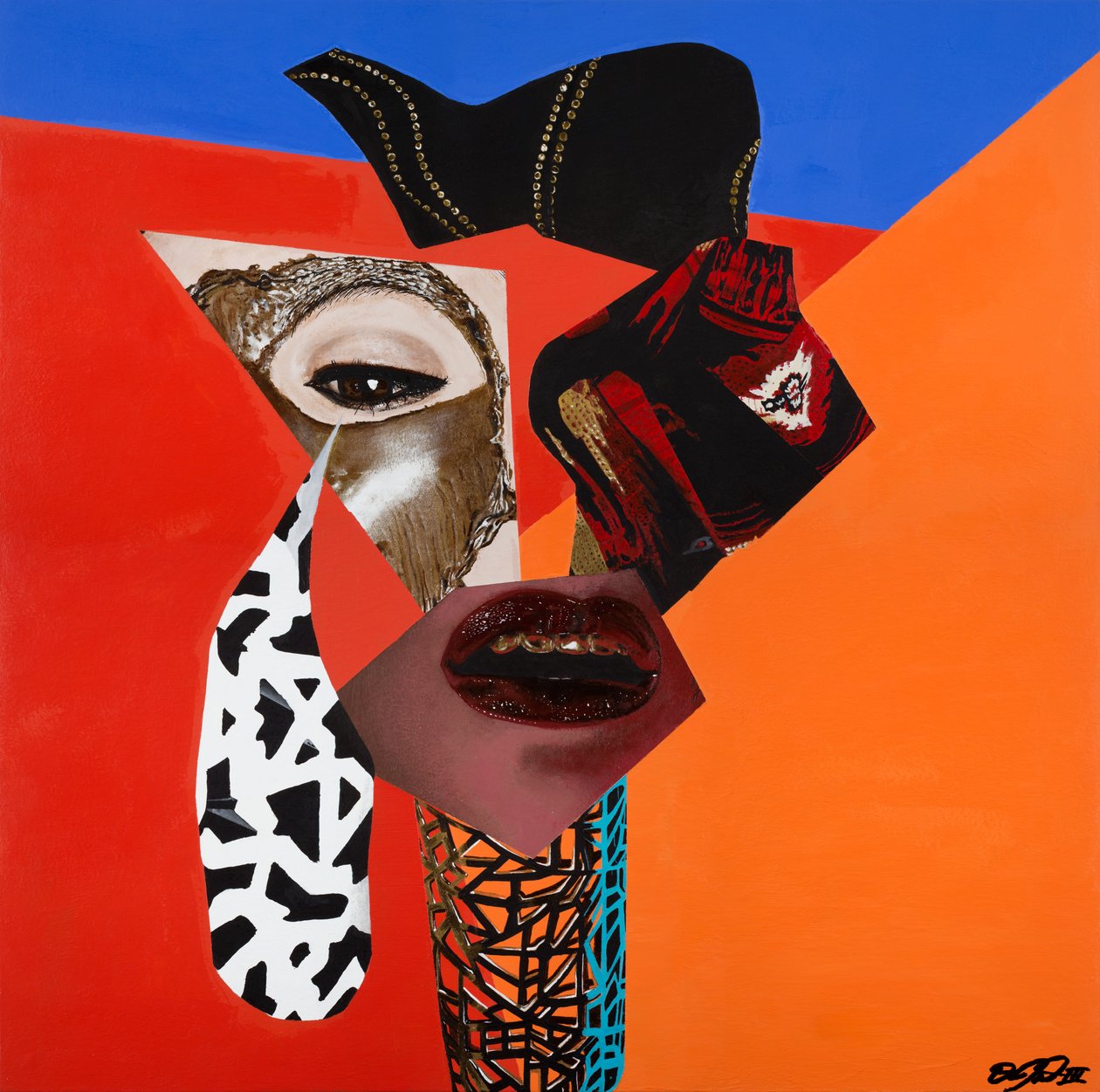 Brilliant Dope, 2014 (Akryl) av Vaskeen Vaskeen