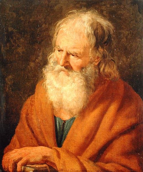 Huvudstudie av Venetian Master Venetian Master