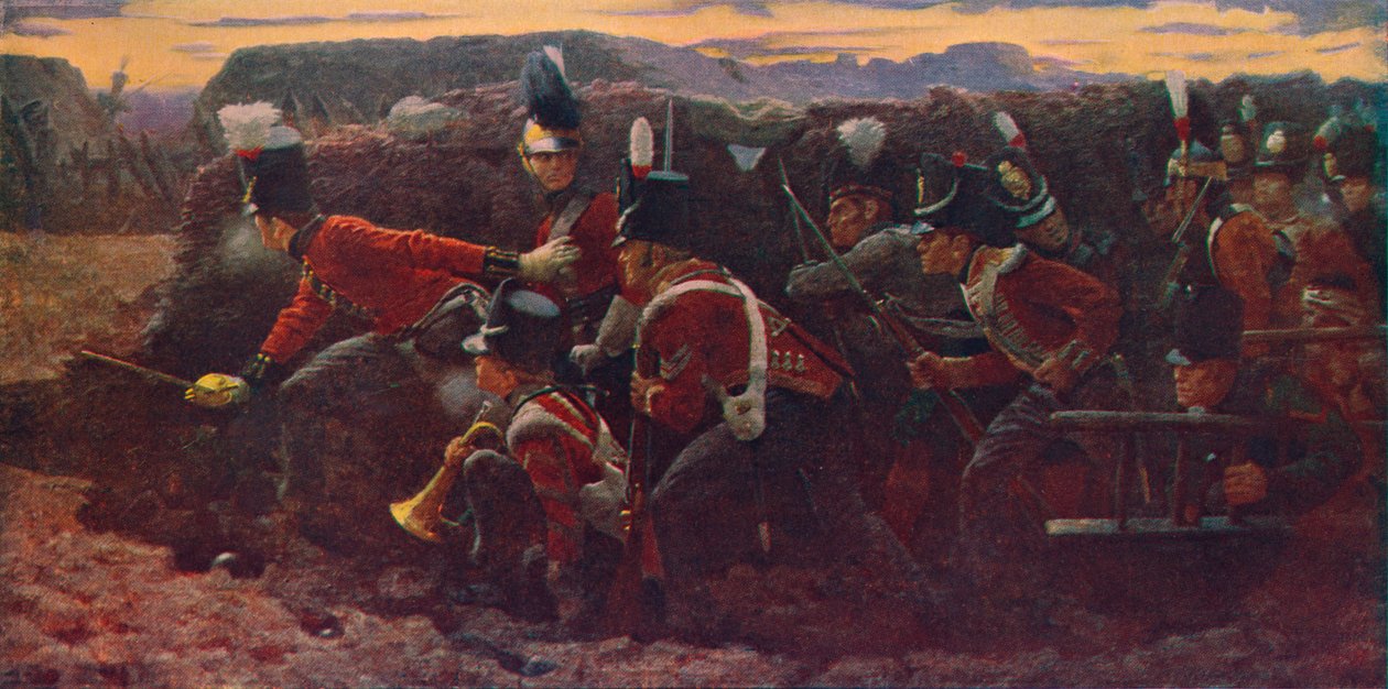 Det övergivna hoppet i Badajos, 1906 av Vereker Monteith Hamilton