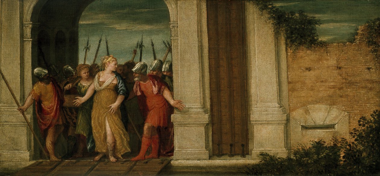 Judith lämnar Bethulia av Paolo Veronese