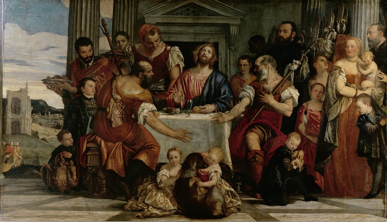 Kvällsmat på Emmaus av Paolo Veronese