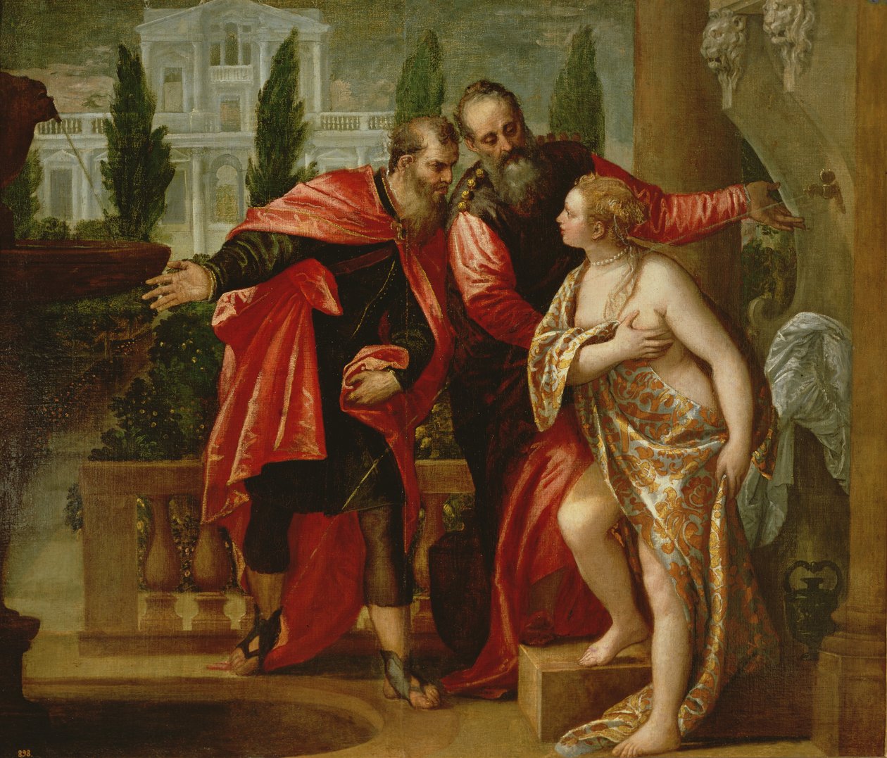 Susanna och de äldre av Paolo Veronese