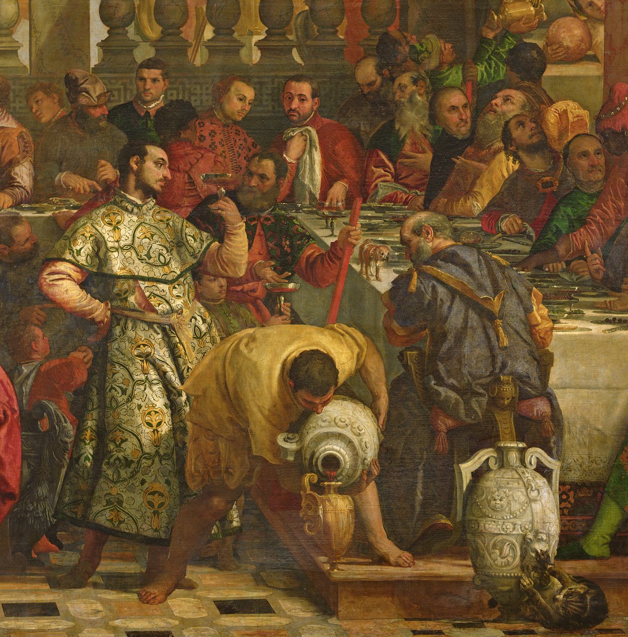 Bröllopsfesten i Kana, ca 1562 (uppgift om 158295) av Veronese