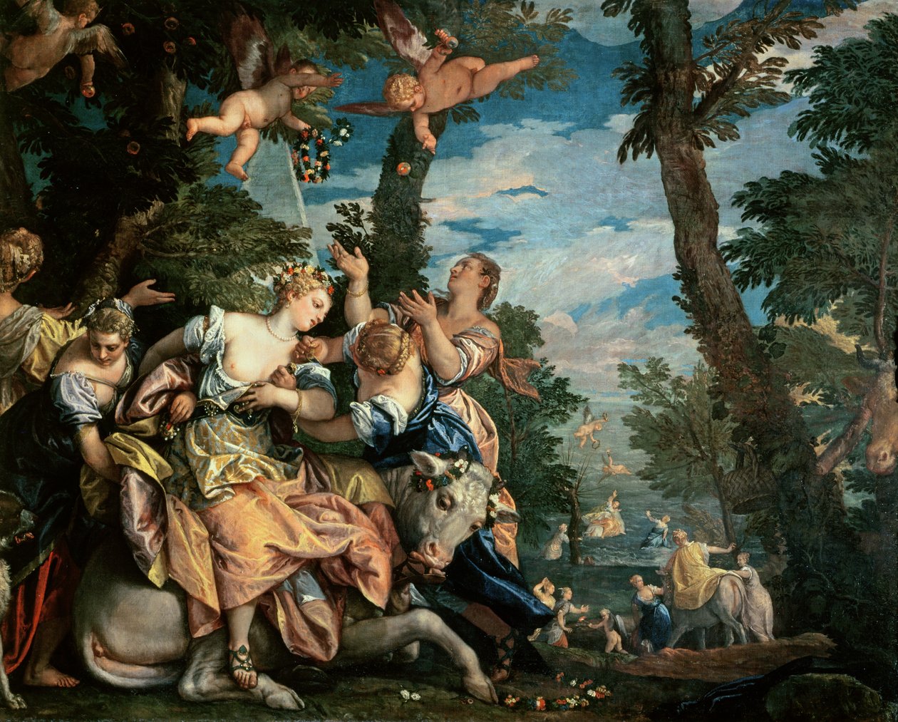 Europas våldtäkt av Paolo Veronese