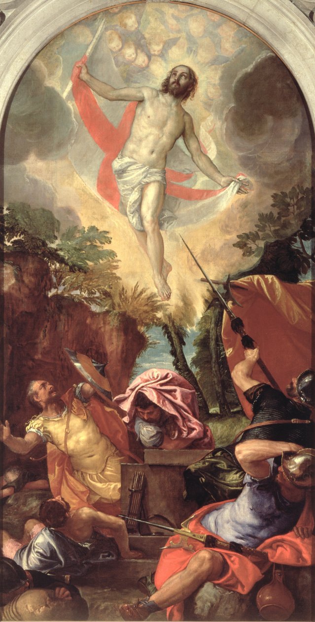 Kristi uppståndelse av Paolo Veronese