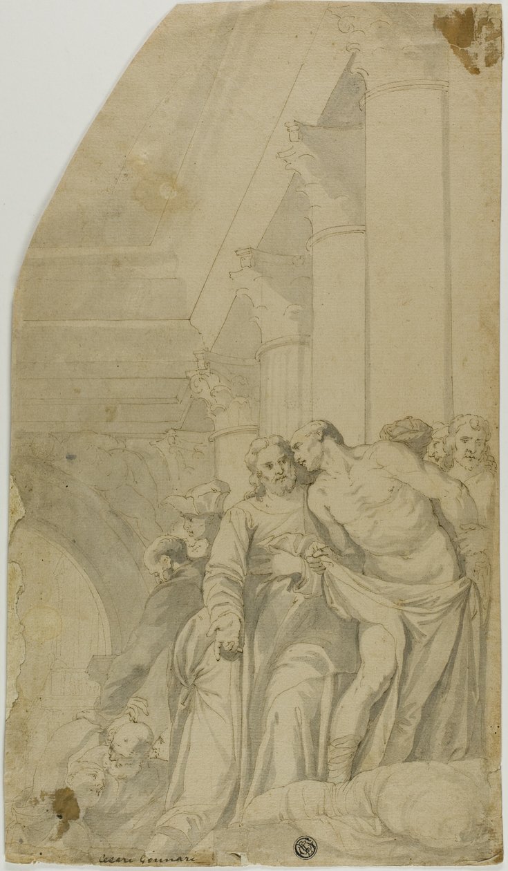Kristus helar de sjuka vid Bethesda-dammen av Veronese (Paolo Caliari)