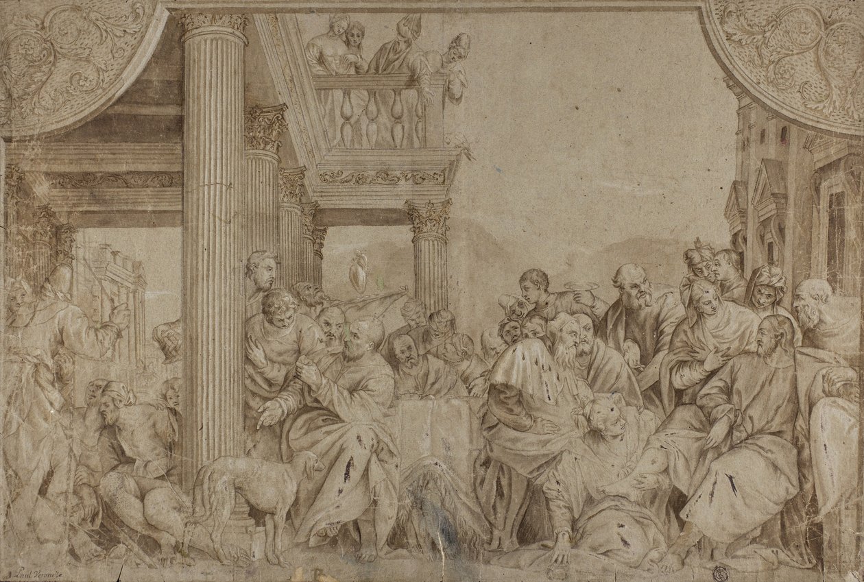 Kristus i Simons hus, sent 1600-tidigt 1700-tal av Veronese