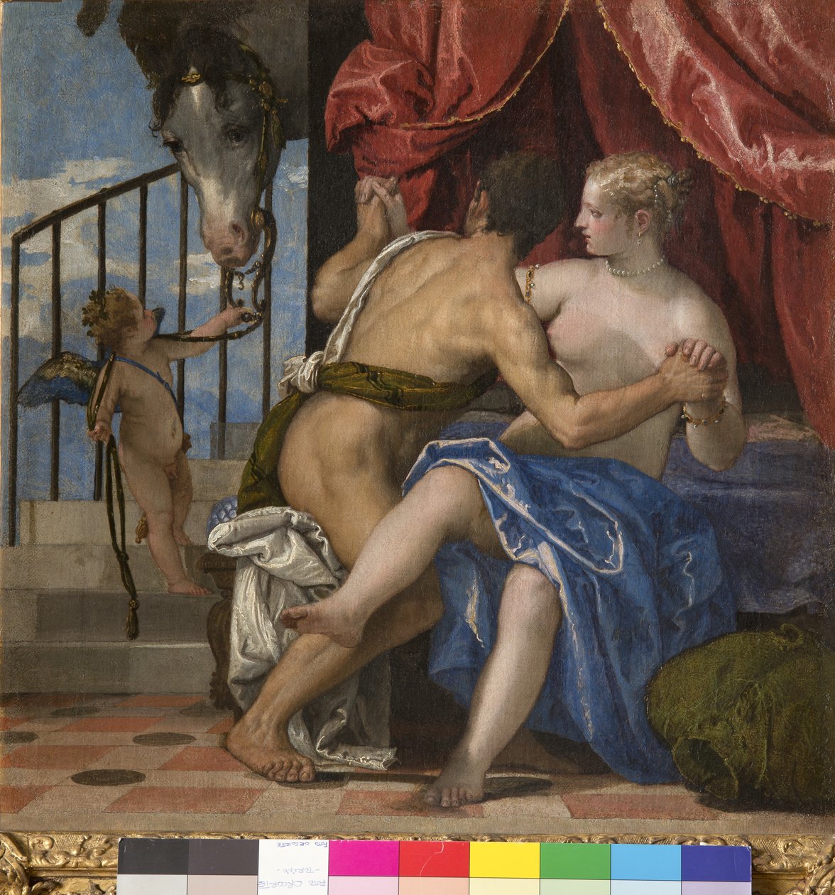 Venus och Mars, ca 1575-80 av Veronese