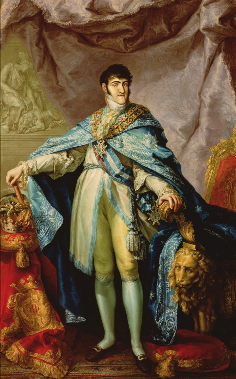 Ferdinand VII (1784-1833) av Bourbon, 1808-11 av Vicente Lopez y Portana