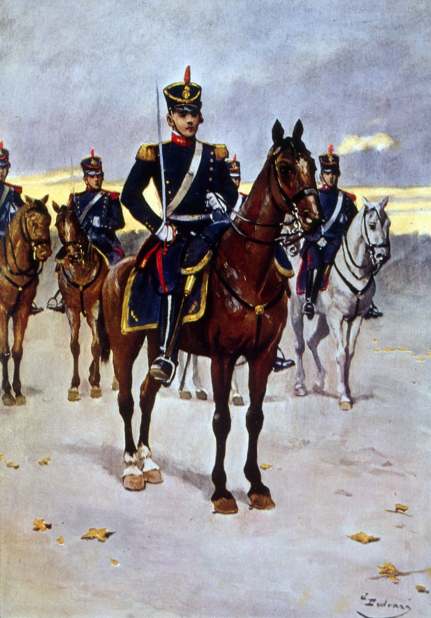 Den argentinska arméns grenadjärofficer av Vicente Blasco Ibanez