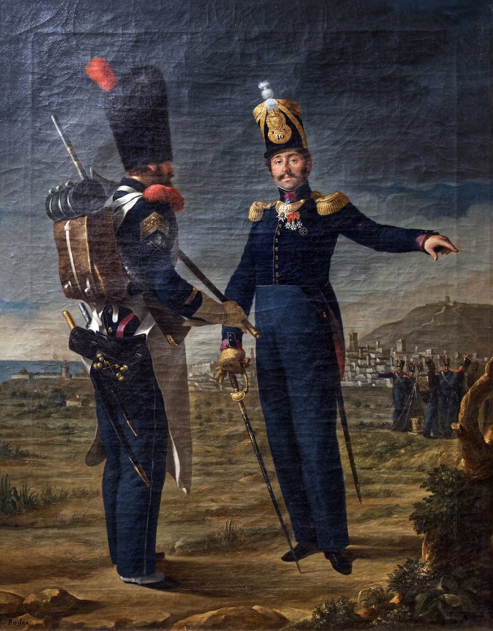 Överste Joseph Kindelan av Vicente Rodes Y Aries