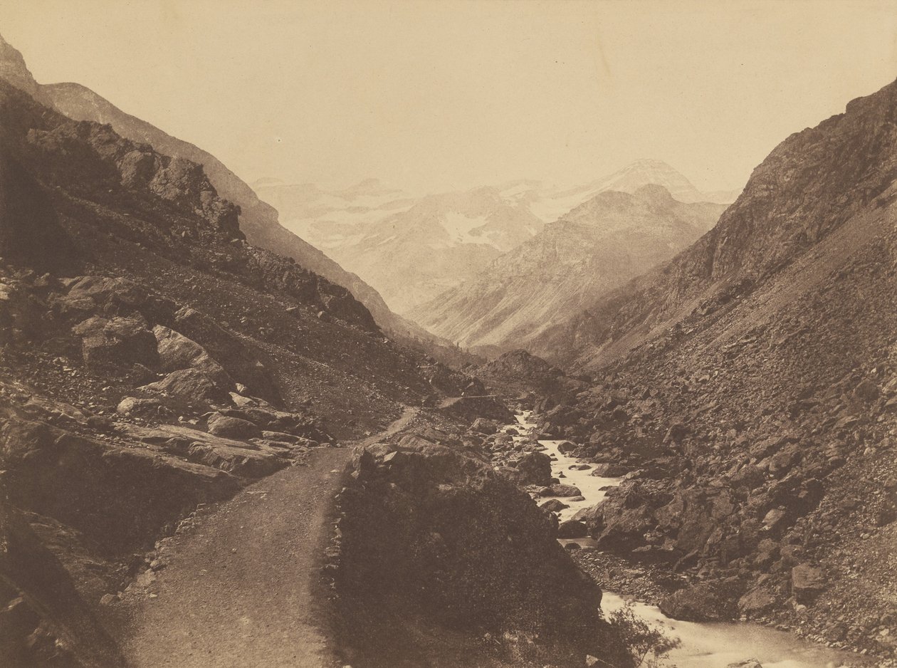 Kaosets dal nära Gavarnie (Chaos near de gavarnie). av Vicomte Joseph de Vigier