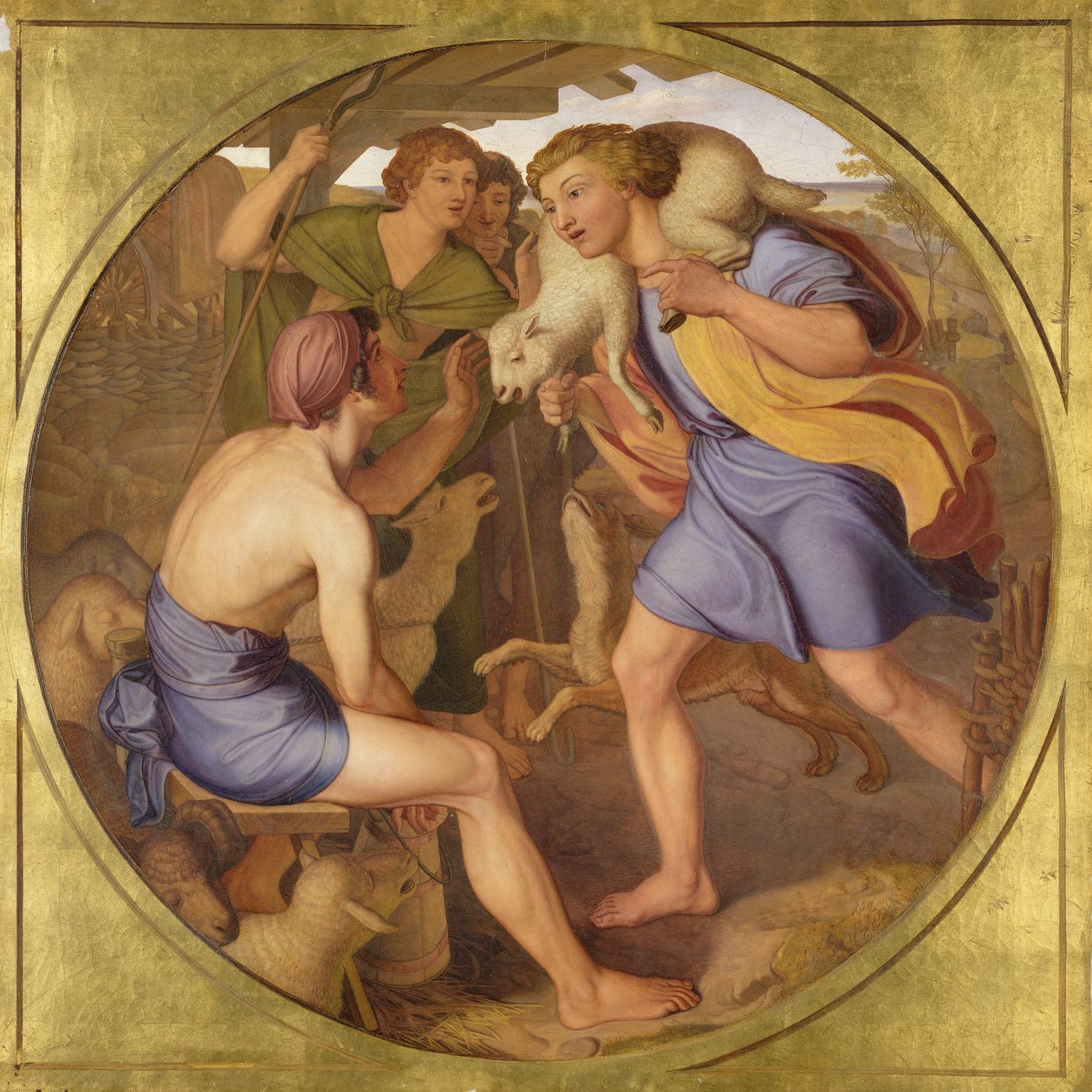 Den gode herden, 1833 av Victor Emil Janssen