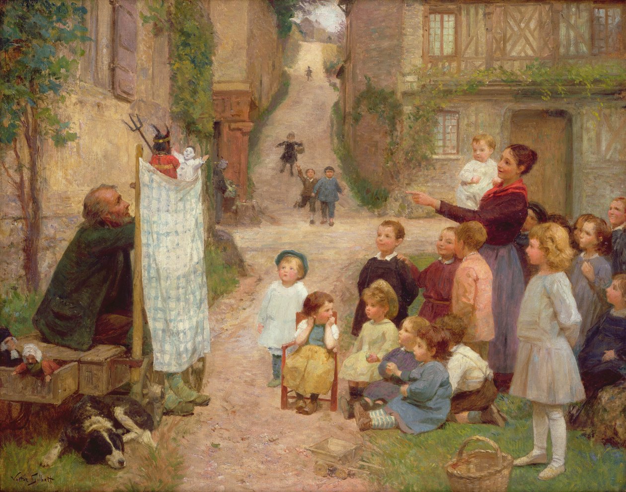 Dockteatern av Victor Gabriel Gilbert