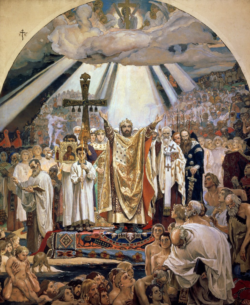 Dop av Ryssland, 1885-96 av Victor Mikhailovich Vasnetsov