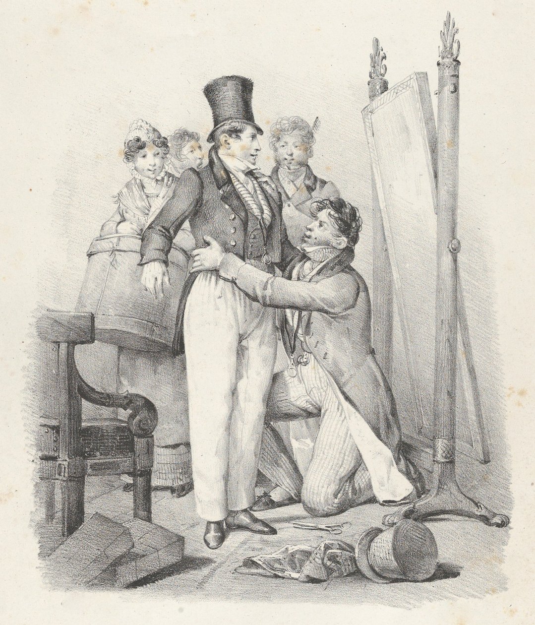 Kille. II: Jag känner inte igen mig själv I No Longer Recognize Myself, 1824. av Victor Adam