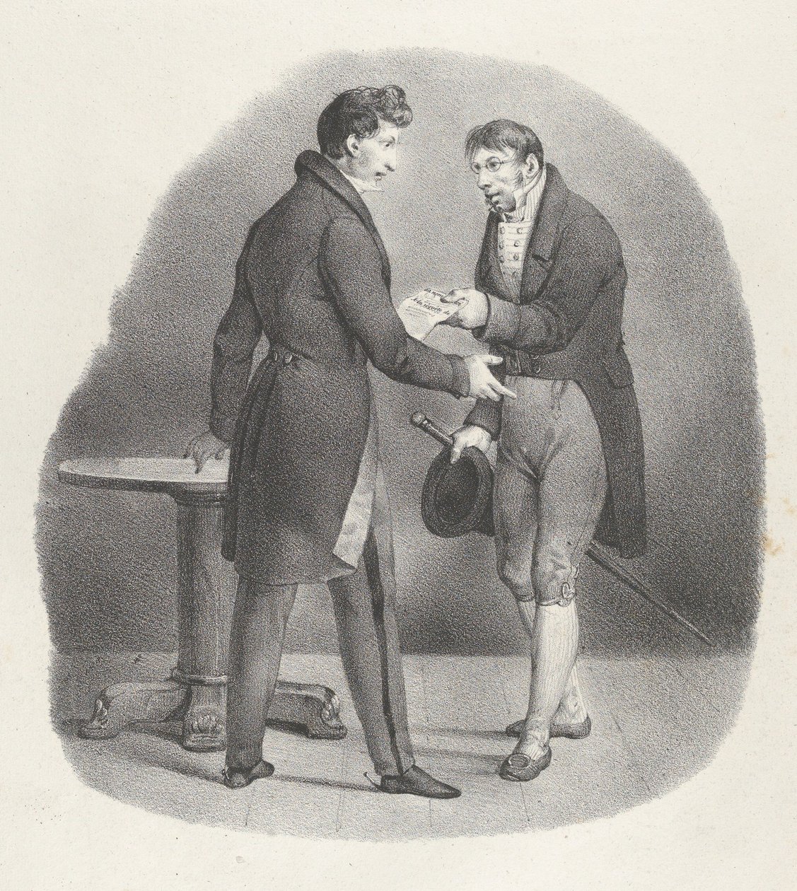 Kille. XII: Jag visste att jag trodde så mycket, 1824. av Victor Adam