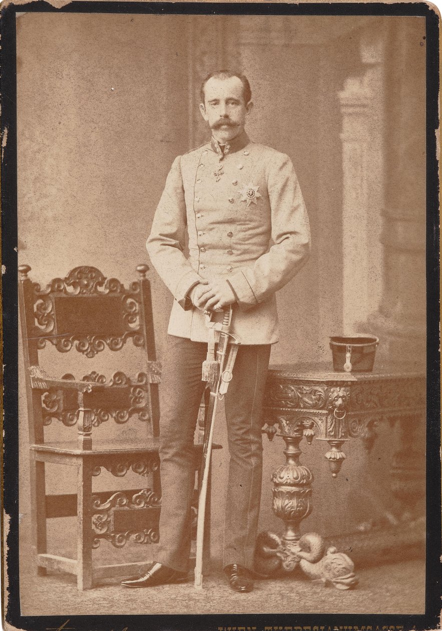 Rudolf, kronprins av Österrike 1858-1889, 1888. av Victor Angerer