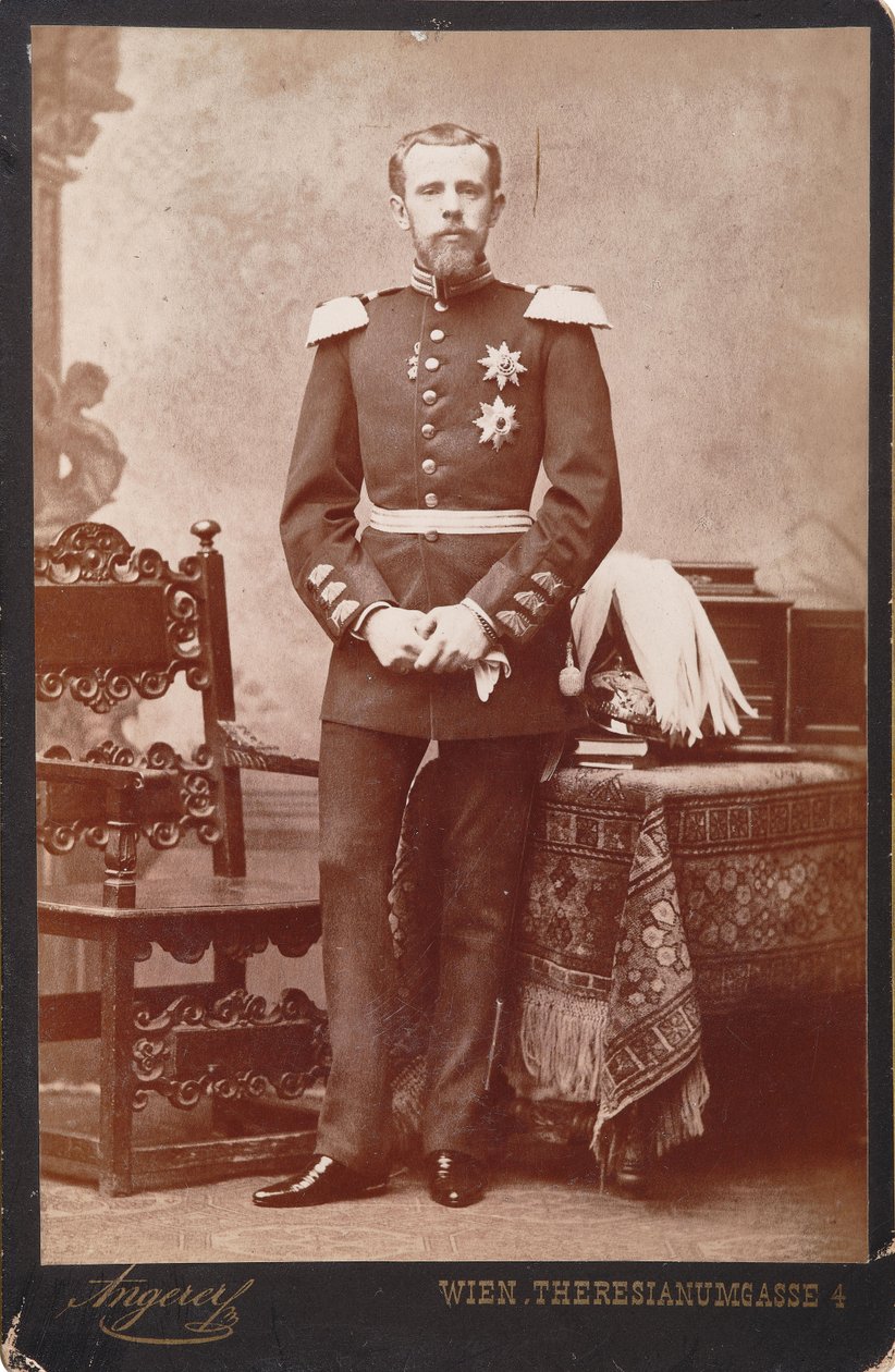 Rudolf, kronprins av Österrike 1858-1889, ca 1885. av Victor Angerer