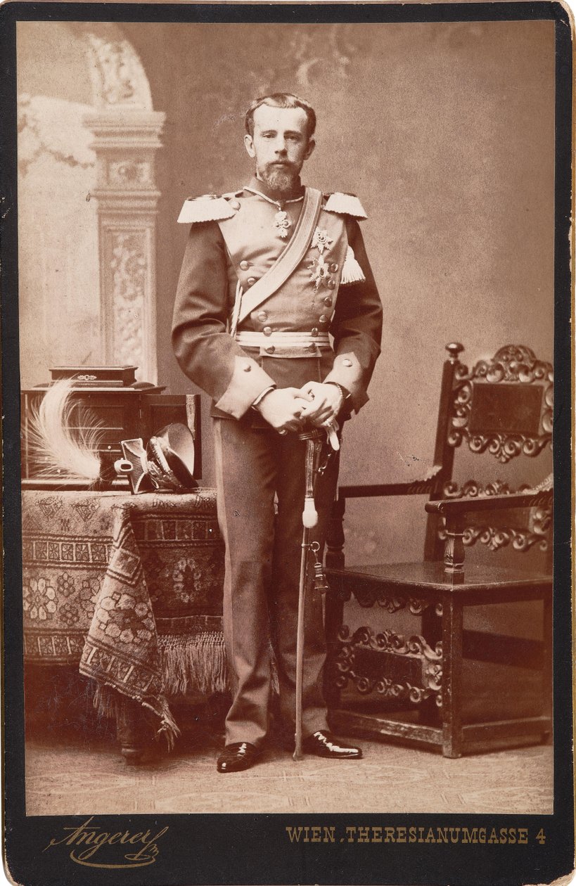 Rudolf, kronprins av Österrike 1858-1889, ca 1885. av Victor Angerer