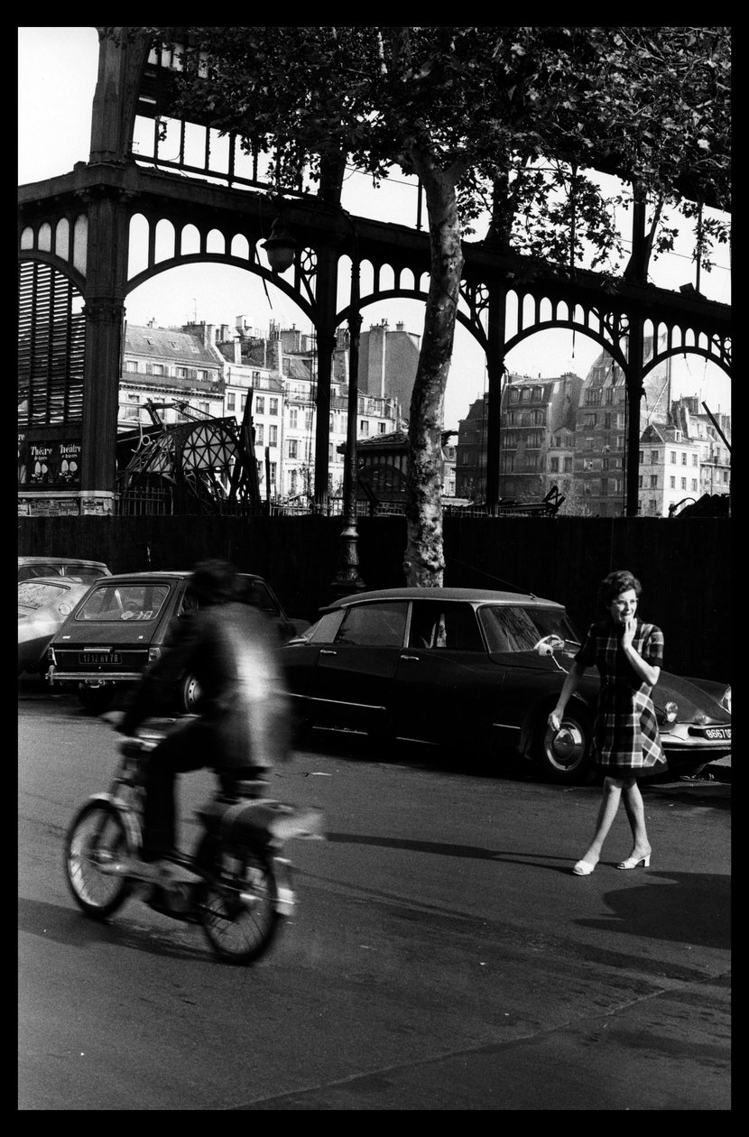 Rivning av den centrala marknaden i Paris, i augusti 1971 (s/v foto) av Victor Baltard
