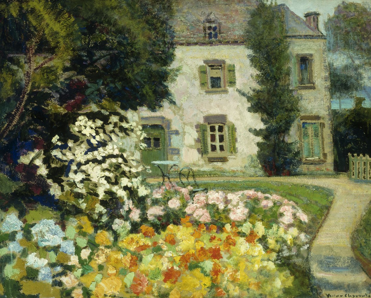 Maison a Ploare av Victor Charreton