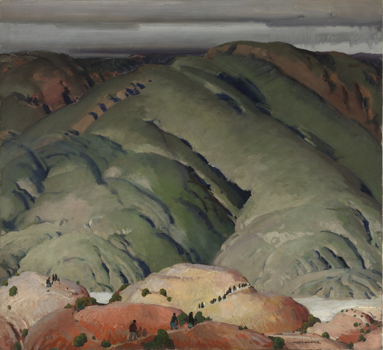 Mountain Forms #2 av Victor Higgins