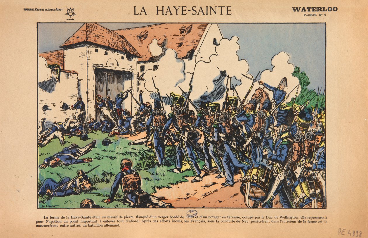 La Haye-Sainte, Waterloo, ca 1920 av Victor Huen