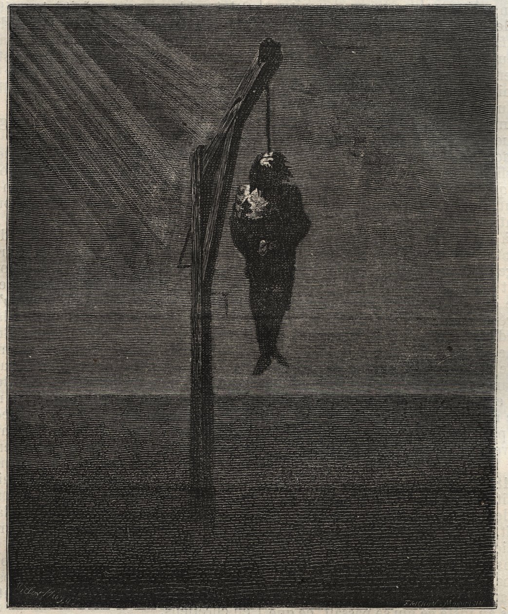 The Hanging of John Brown - Hängning 2 december av Victor Hugo