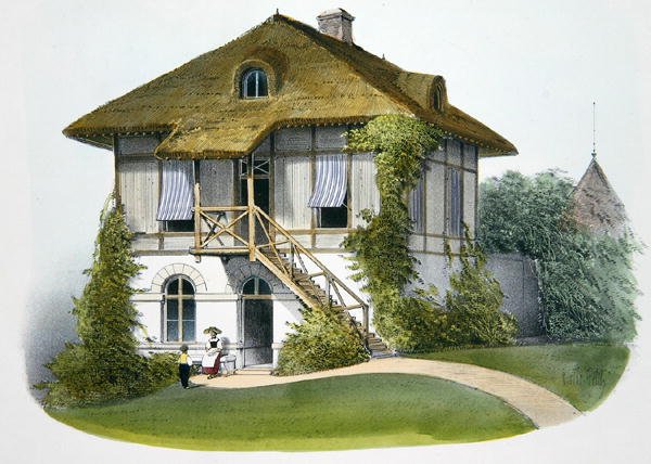 A House at Enghien, illustration från 