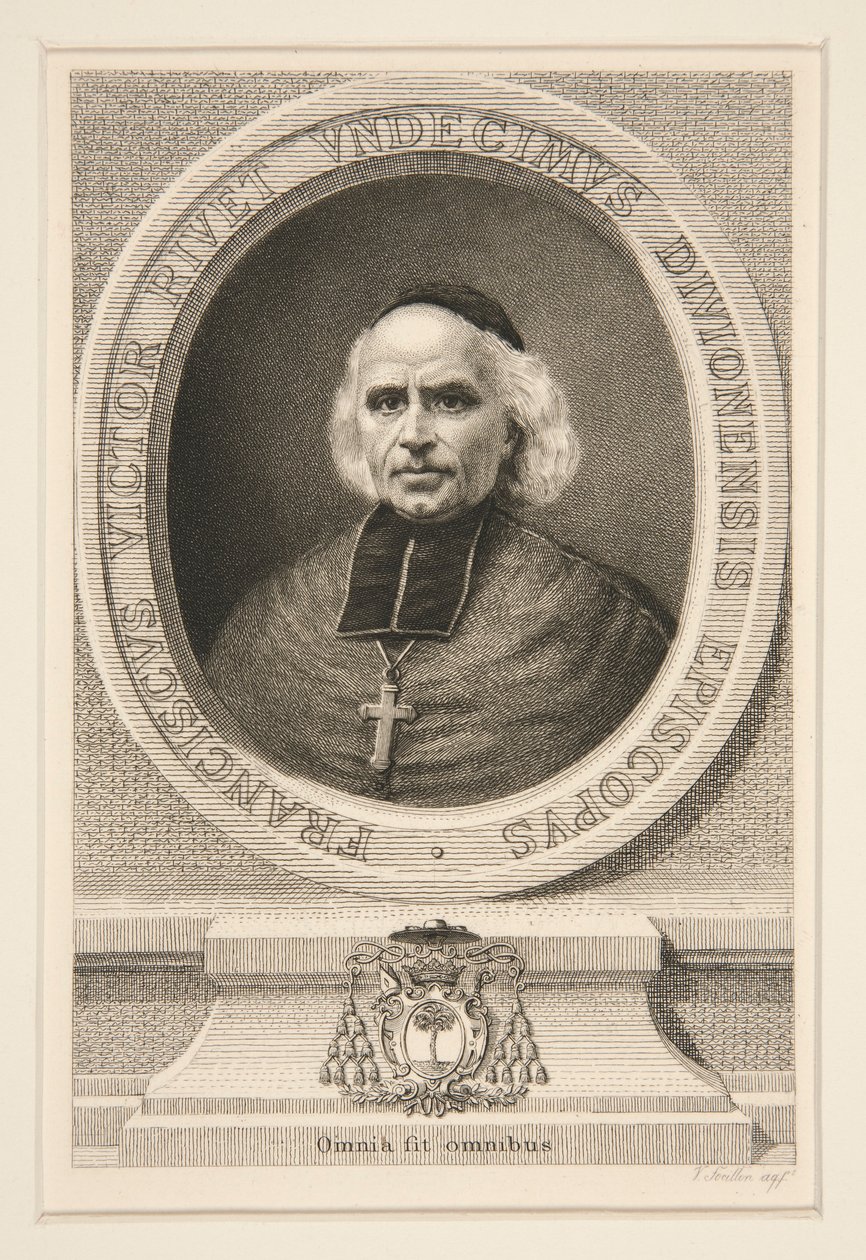 Monsignor Rivet, efter Focillon av Victor Louis Focillon