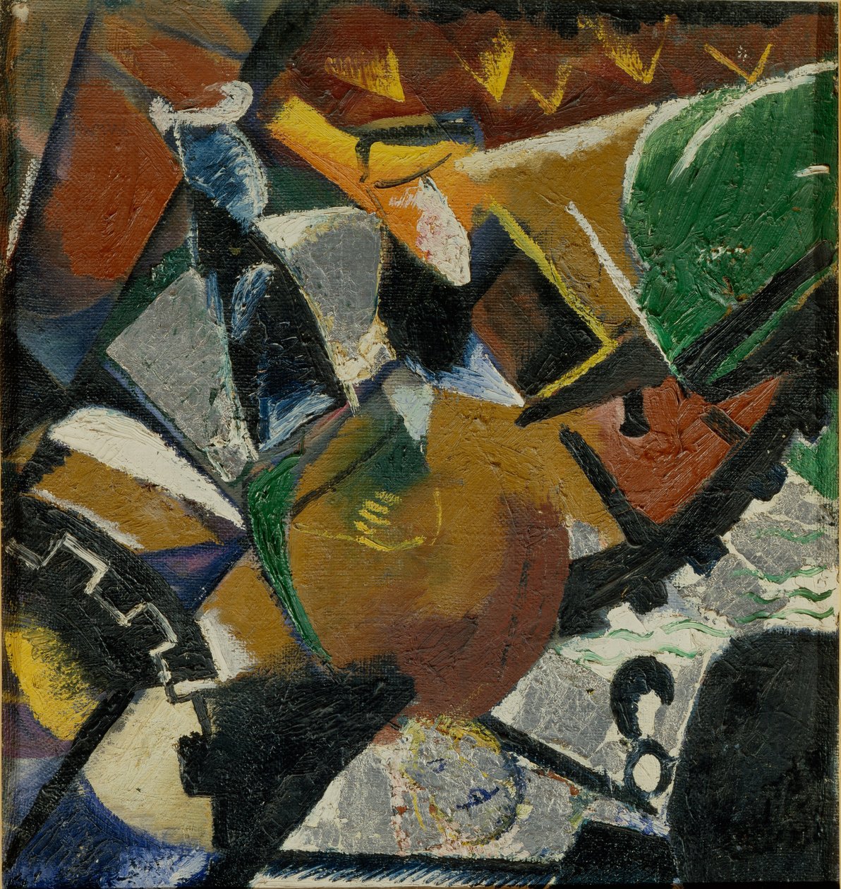 Komposition, 1921 av Victor Nikandrovich Palmov