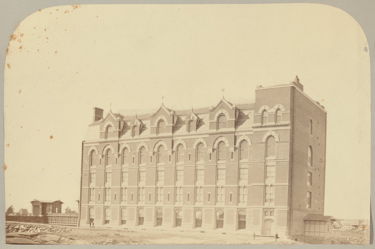 Pl. I. Utsikt från åttonde avenyn av Victor Prevost, Gaston L. Feuardent and Co., New York