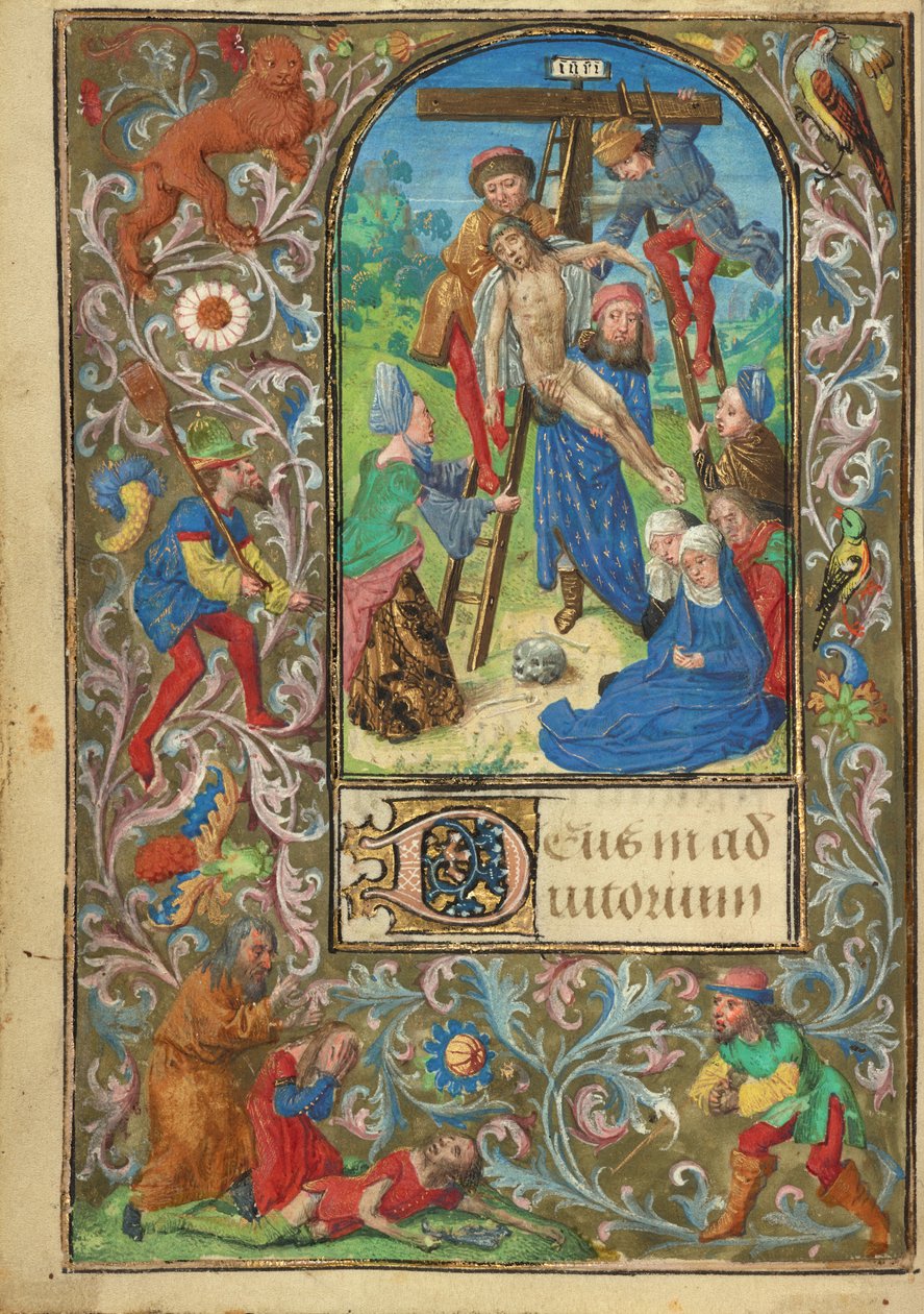 Förklaringen av Vienna Master of Mary of Burgundy