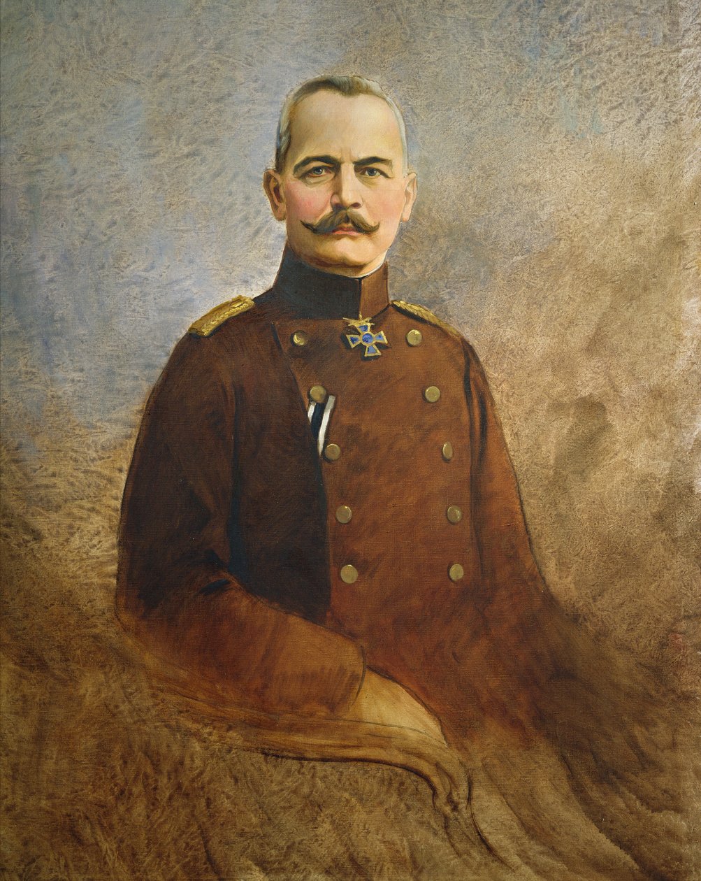General Erich von Falkenhayn, ca 1916 (olja på duk) av Vienna Nedomansky Studio
