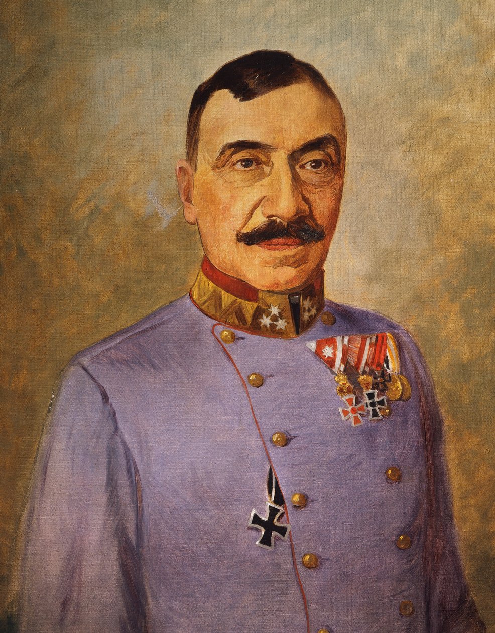 General Karl von Planter-Baltin, ca 1916 (olja på duk) av Vienna Nedomansky Studio